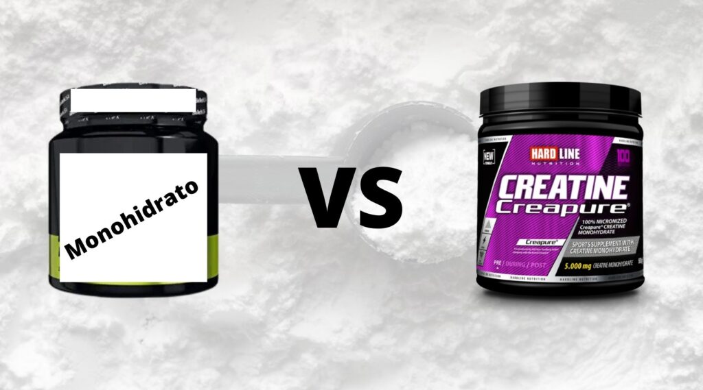 La diferencia entre creatina monohidratada y creatina normal