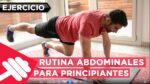 Rutina de abdominales para principiantes