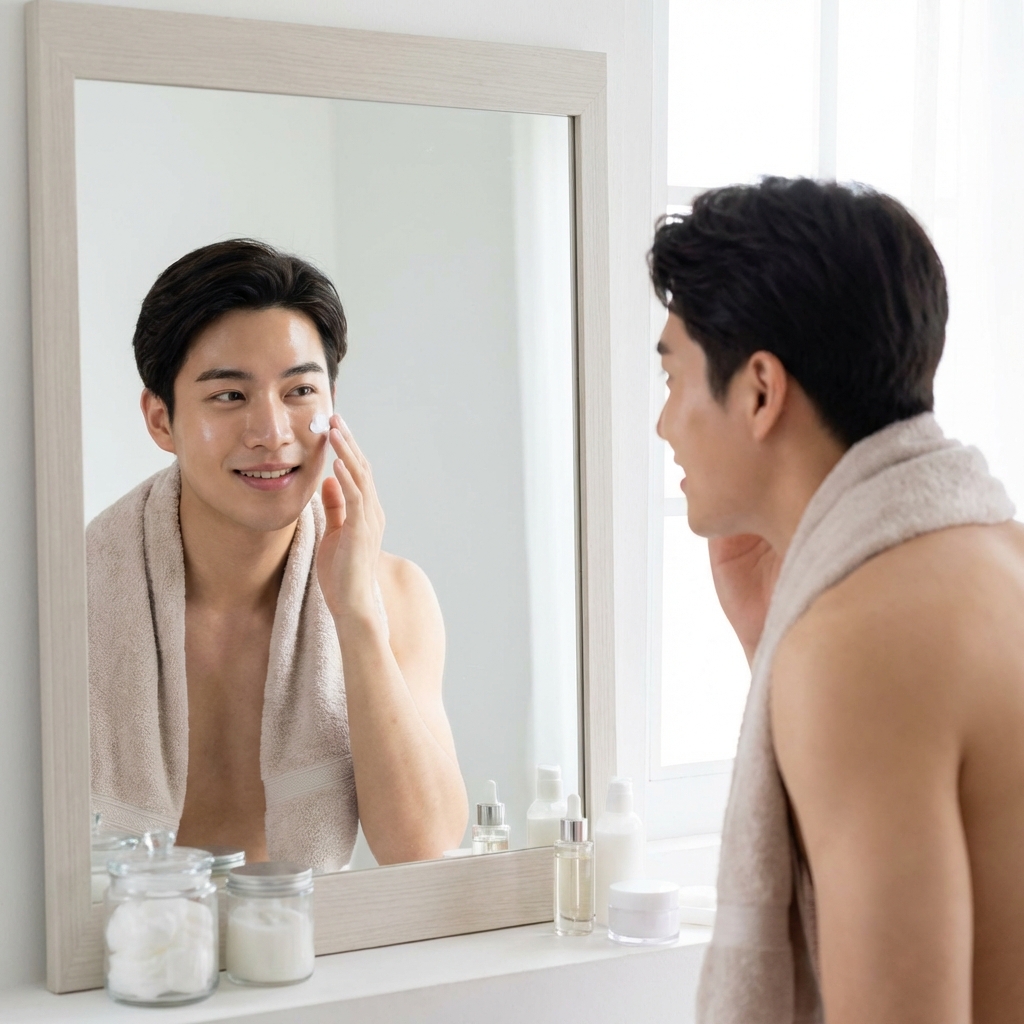 Rutina de Skincare masculina para piel perfecta