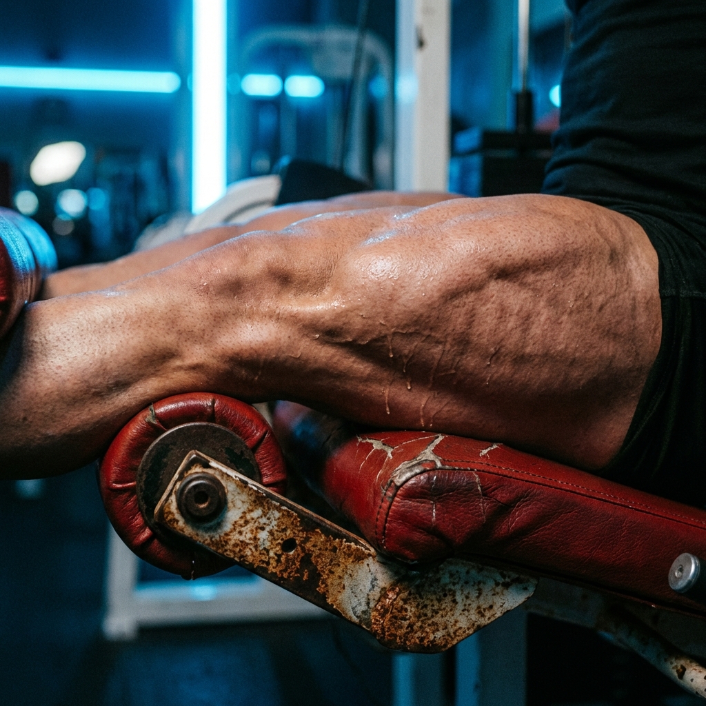 Dolor extremo en extensiones de cuádriceps